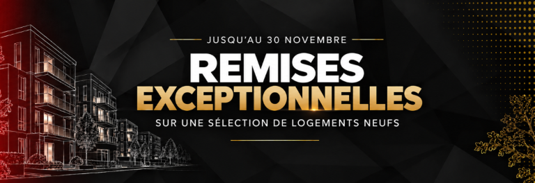 Remises exceptionnelles sur votre logement neuf